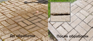 Гидрофобизаторы в борьбе с темными пятнами на тротуарной плитке